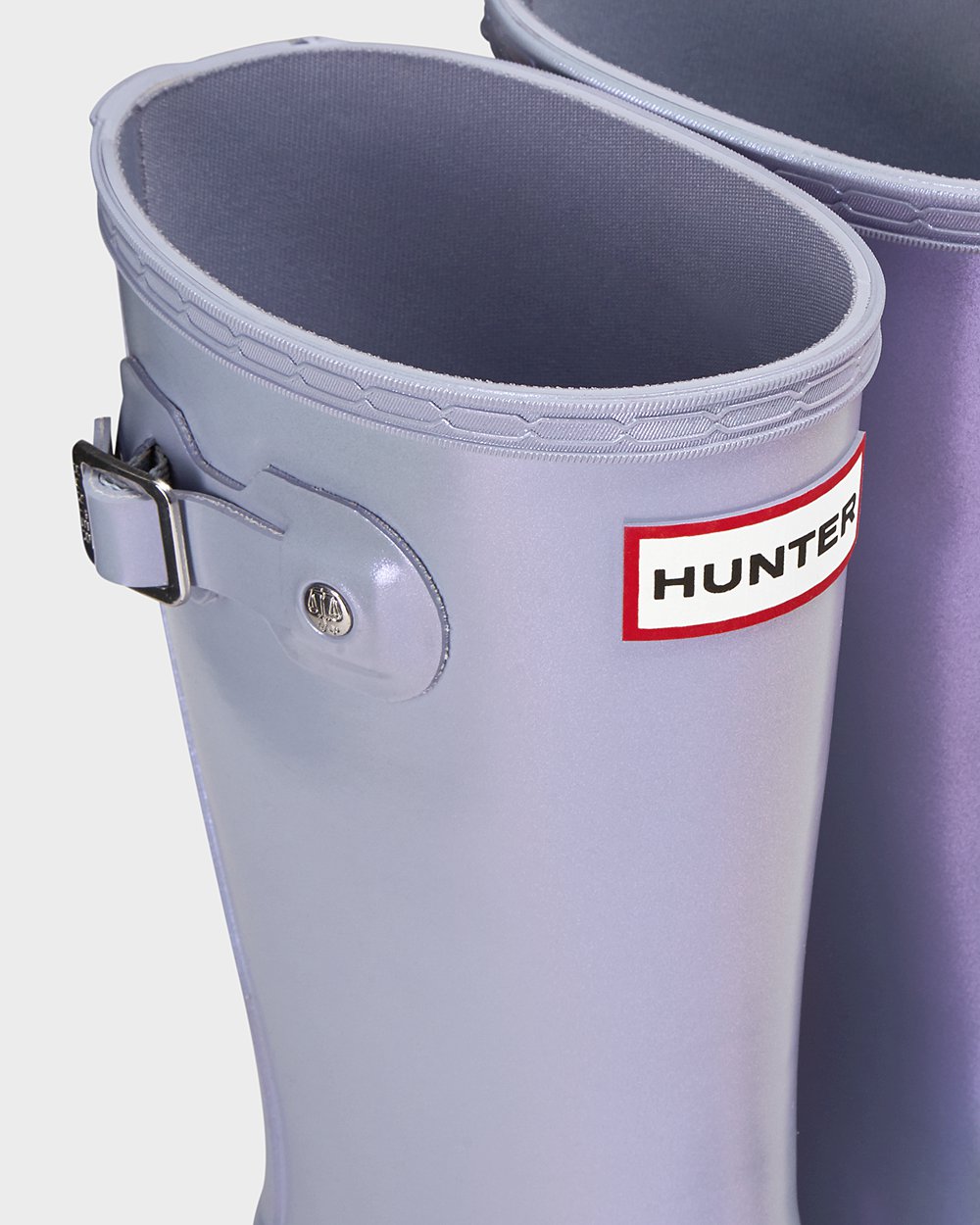 Kids Hunter Rain Boots Purple - Original Big Nebula - 5816973-KM